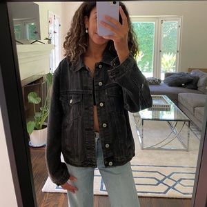 Brandy Melville black denim jacket